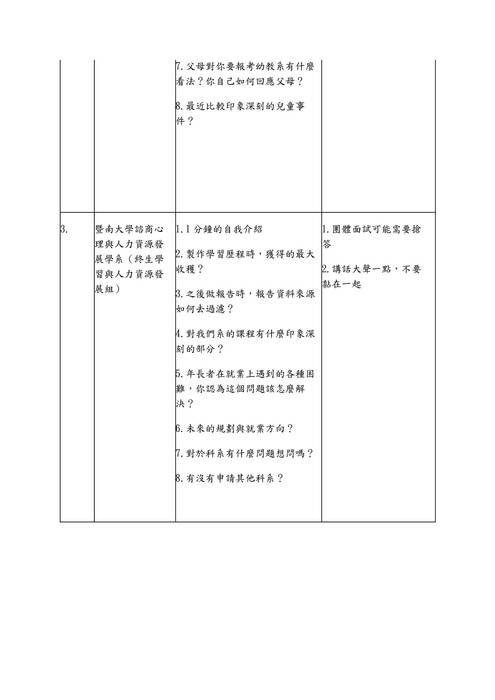 113模擬面試題庫-教育學群 113模擬面試題庫-教育學群