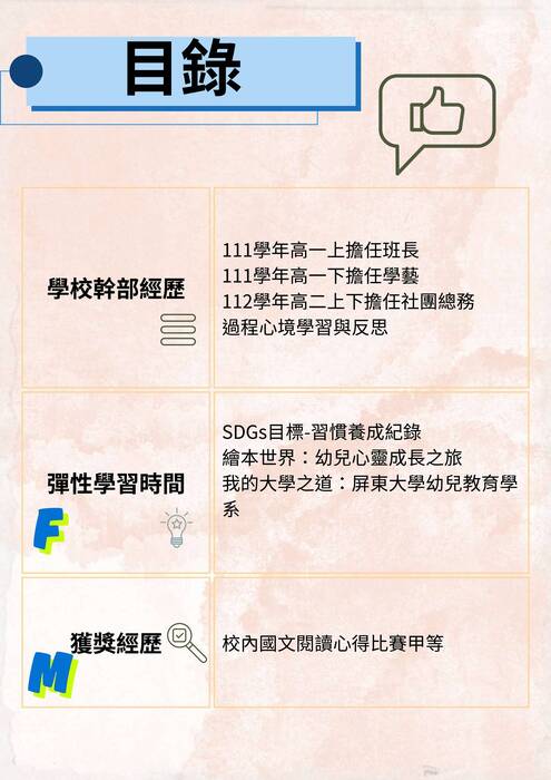 114國立屏東大學幼兒教育學系_多元報告綜整心得